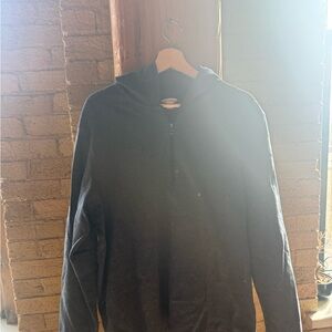 Calvin Klein Navy Blue Zip-Up Hoodie